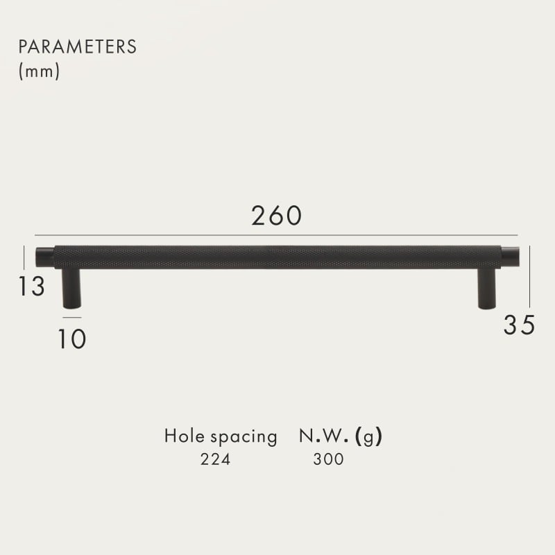 Manillas MORFI de latón macizo