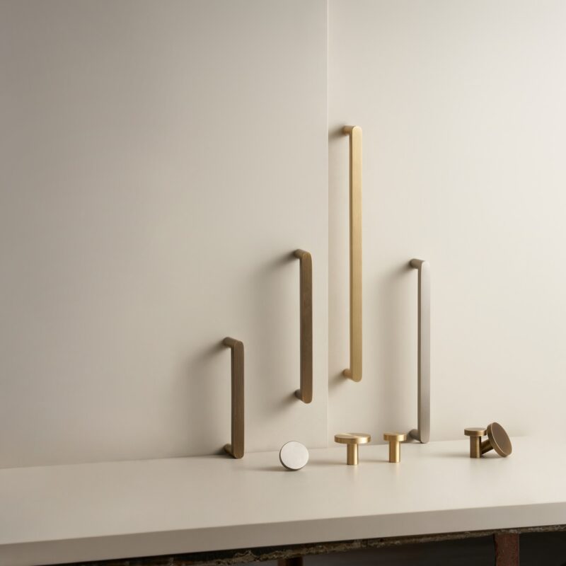 NEVA Solid Brass Bar Handle