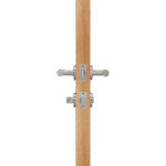 NOVUS Massiv-Messing-Türgriffe & Schloss-Set