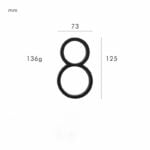 OBRE Numeri civici neri