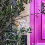 OBRE Satin Brass House Numbers