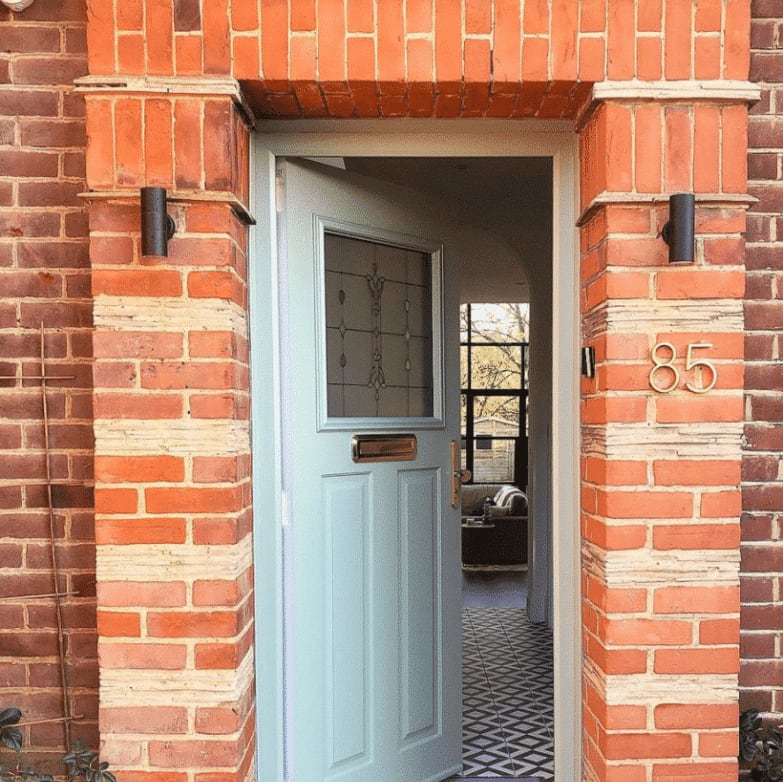 OBRE Satin Brass House Numbers