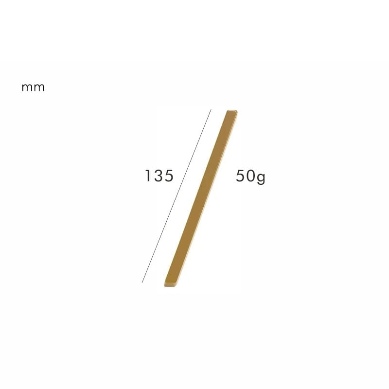 OBRE Satin Brass House Numbers