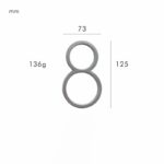 OBRE Satijnnikkel huisnummers