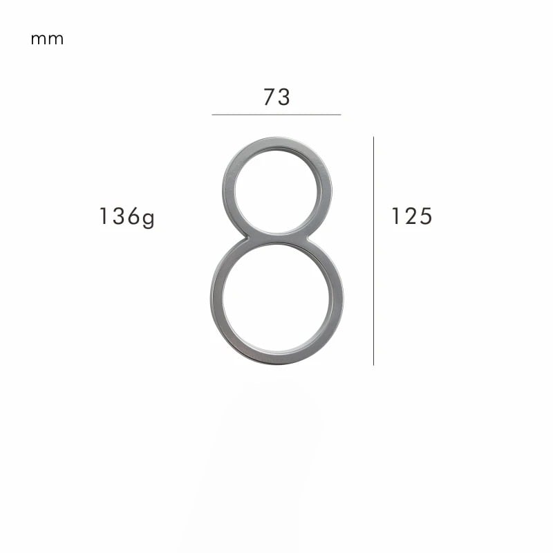 OBRE Satijnnikkel huisnummers