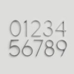 OBRE Satijnnikkel huisnummers