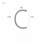 OBRE Satijnnikkel huisnummers