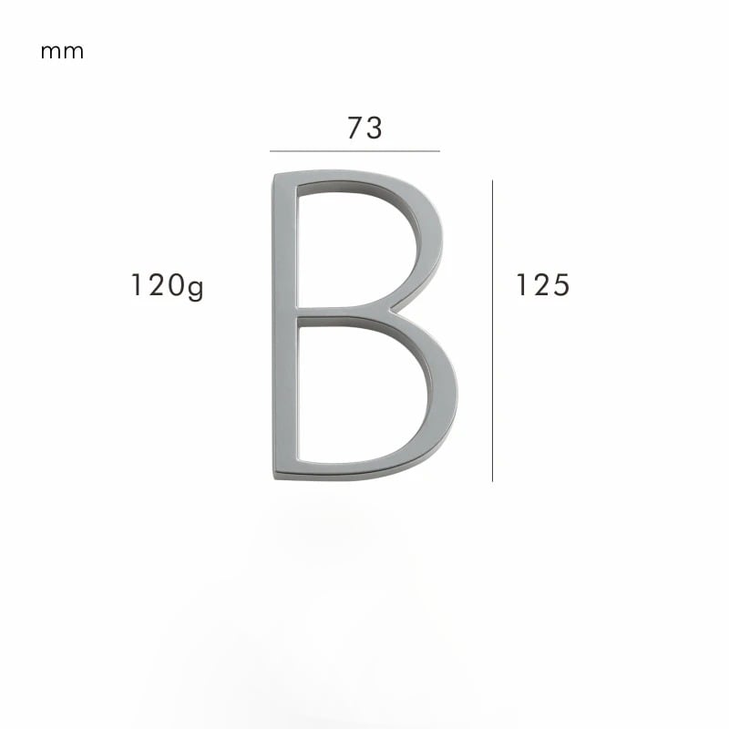 OBRE Satijnnikkel huisnummers