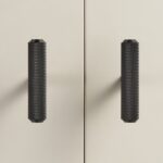 PLAKA T-Stangen aus massivem Messing mit Rändelung