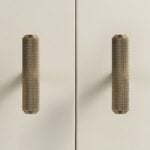 PLAKA T-Stangen aus massivem Messing mit Rändelung