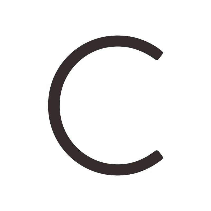 EZRA Numbers in Matte Black