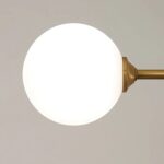 Lampadario in ottone RISTA