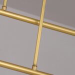 Lampadario in ottone RISTA