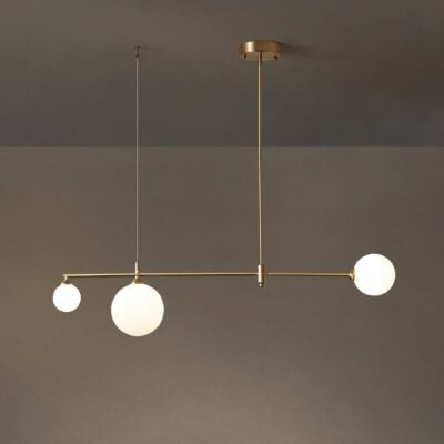 RISTA Brass Chandelier - meraki.
