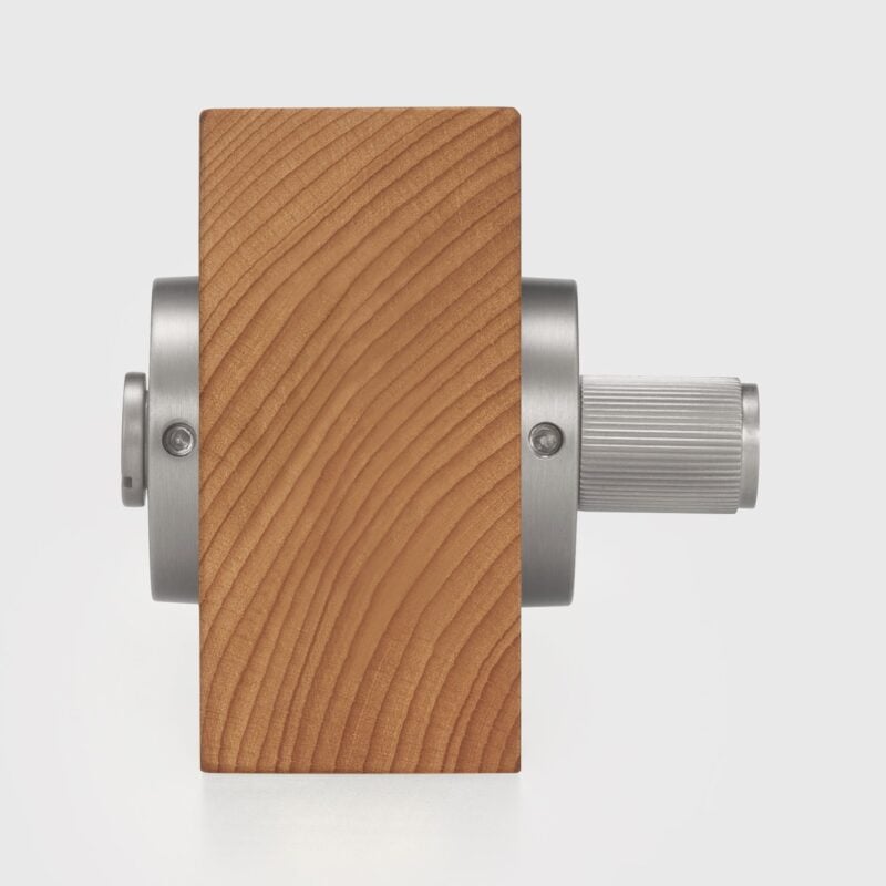 RIVO Massivmessing-Sichtschutzriegel