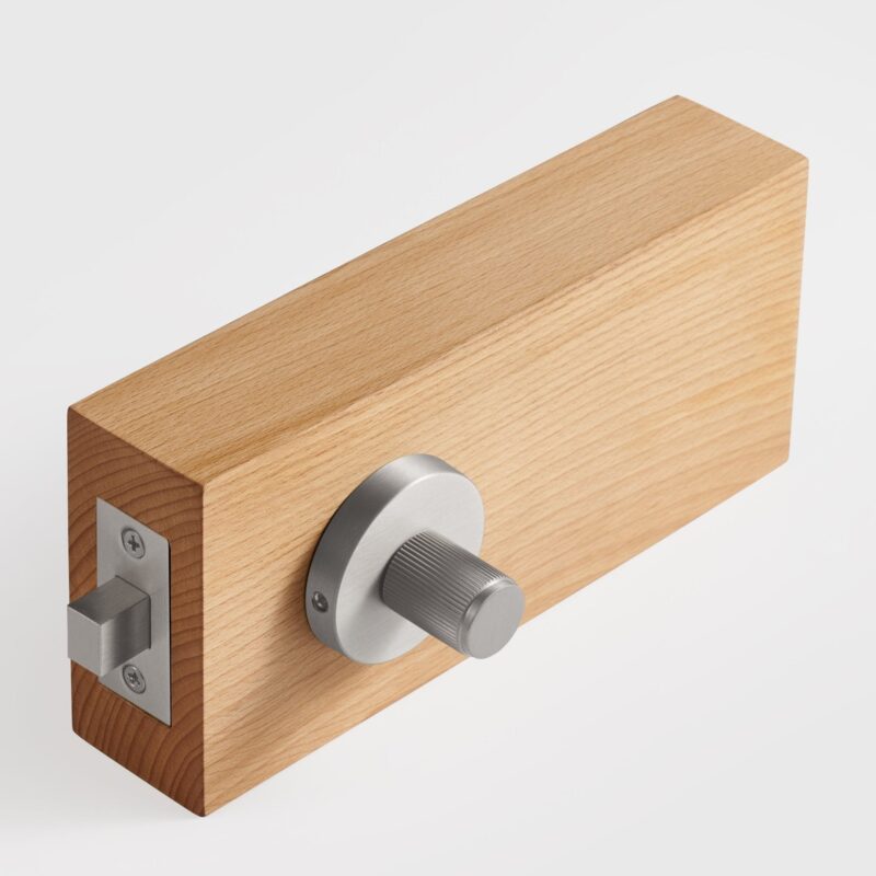 RIVO Massivmessing-Sichtschutzriegel