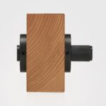 RIVO Massivmessing-Sichtschutzriegel