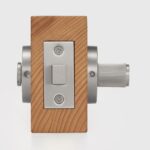 RIVO Massivmessing-Sichtschutzriegel