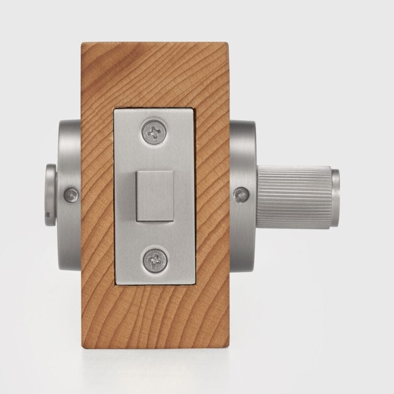 RIVO Massivmessing-Sichtschutzriegel