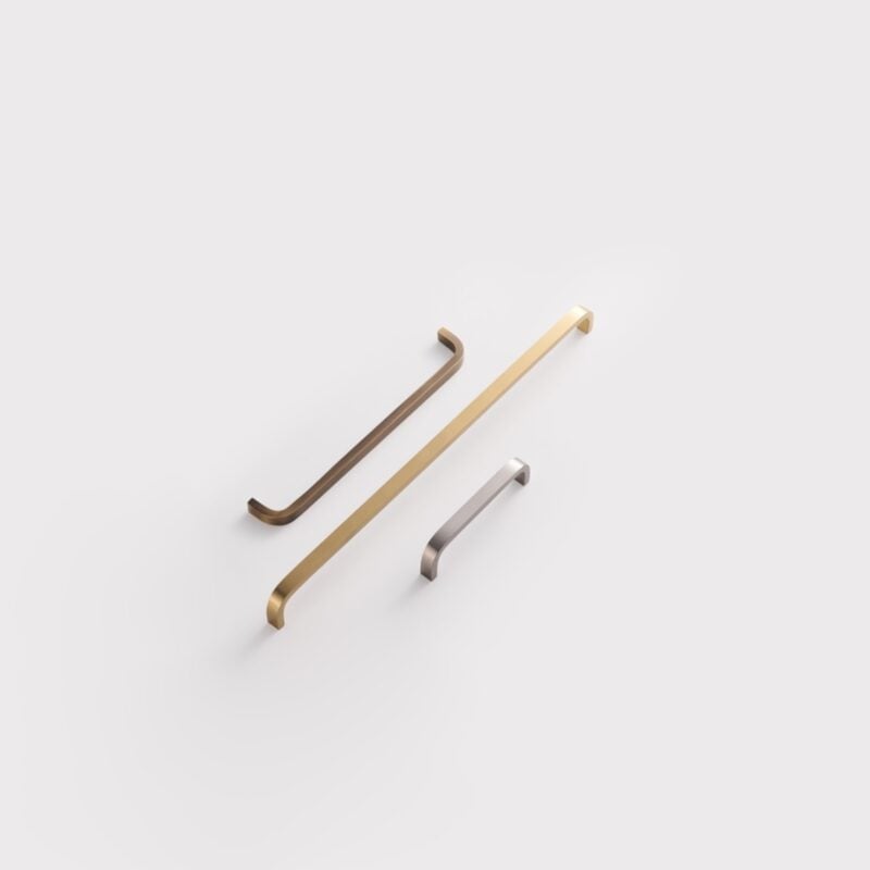 RIVO massief messing trekstang