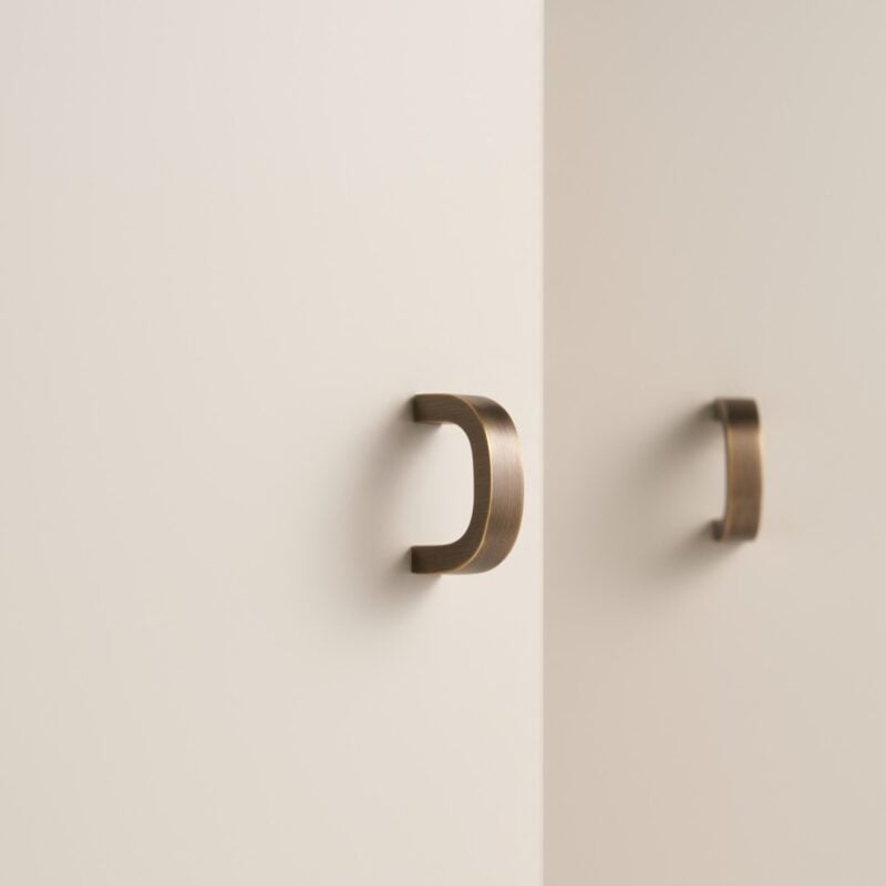 RIVO massief messing trekstang