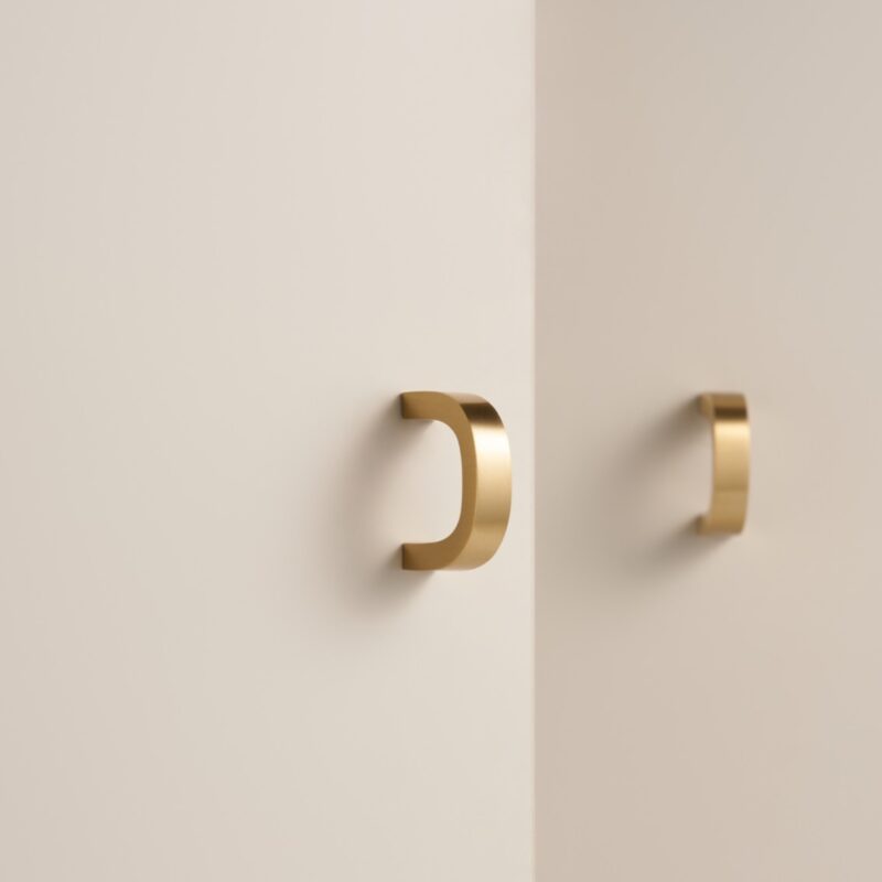 RIVO massief messing trekstang