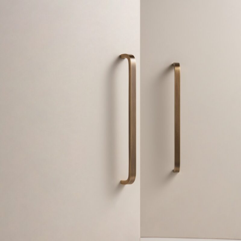 RIVO massief messing trekstang