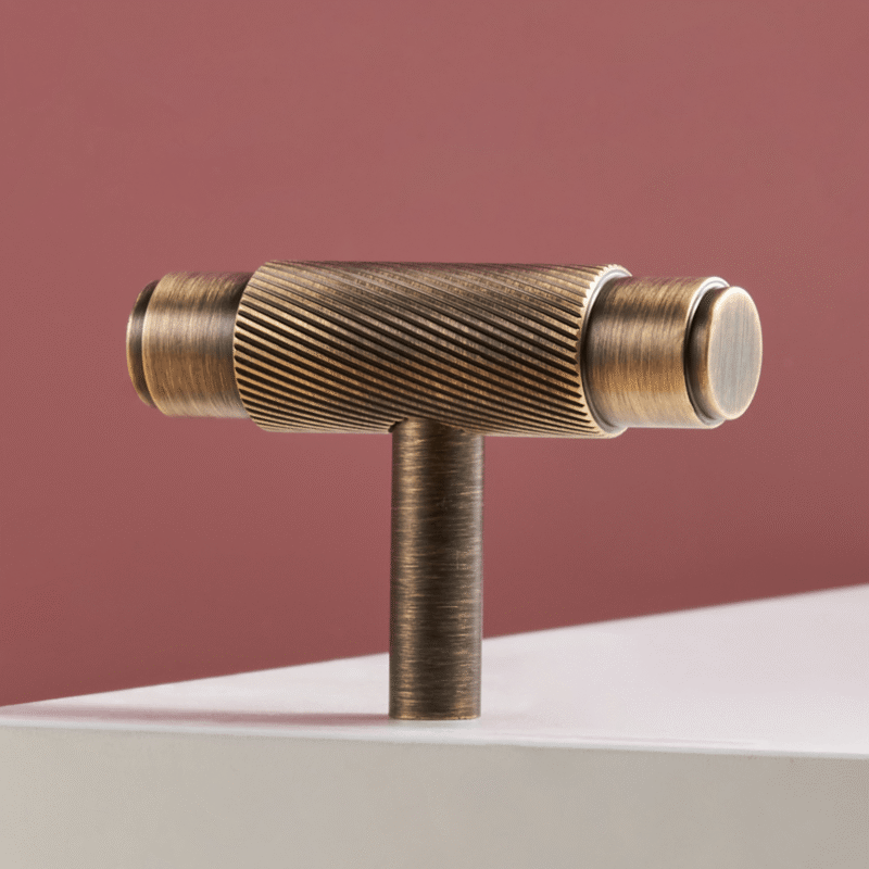 SAINZ Barra a T in ottone massiccio 3 SAINZ Barra a T in ottone massiccio