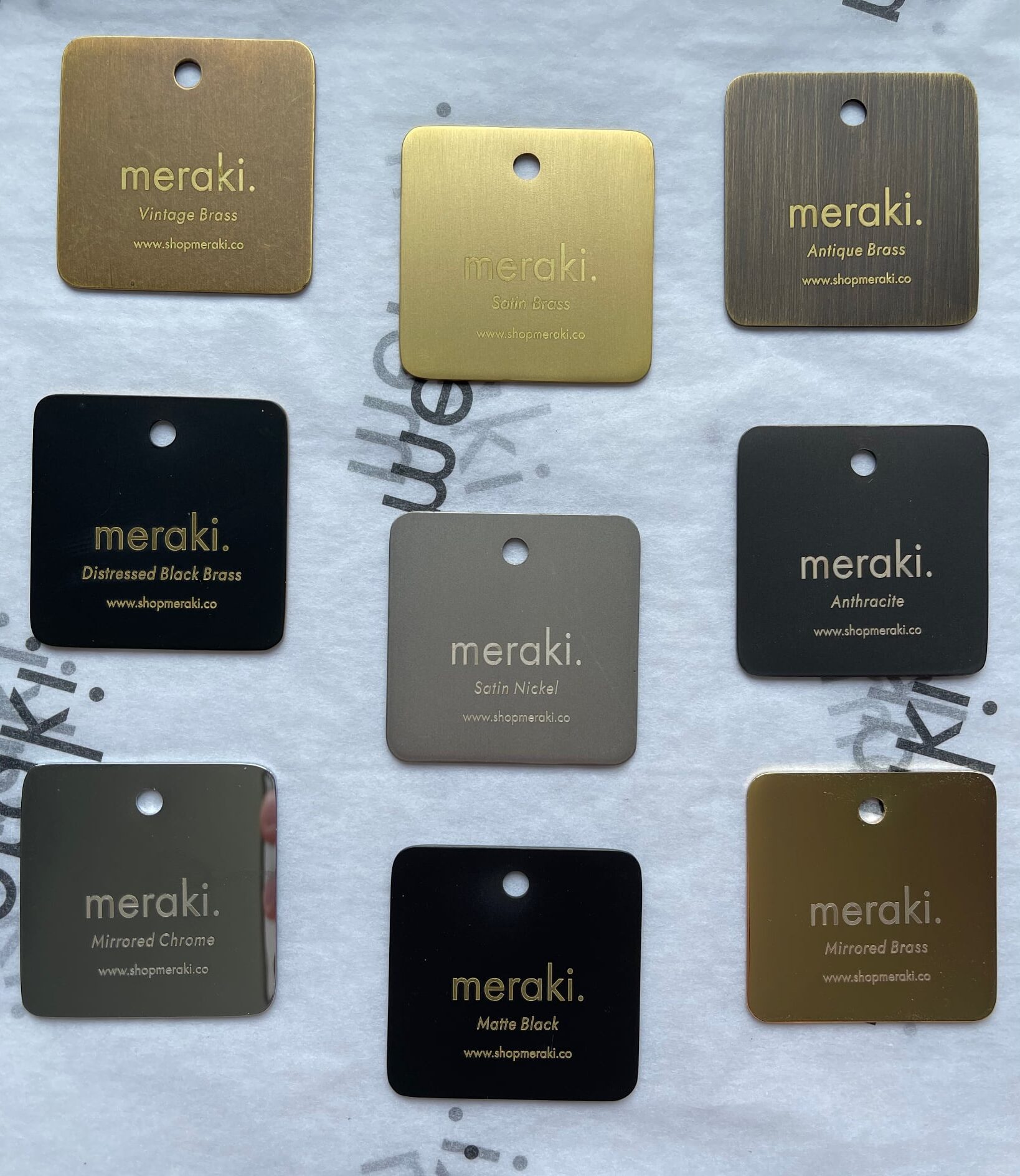 Sample Finish Kit - meraki.