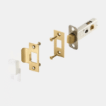 Solid Brass Door Latch – Standard, Privacy & Deadbolt