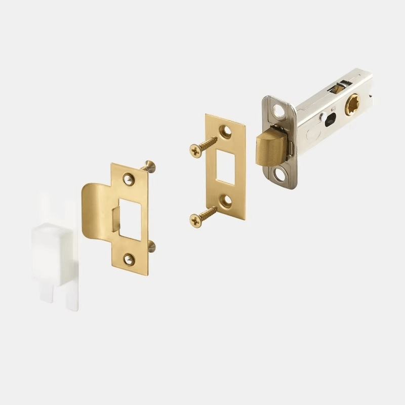 Solid Brass Door Latch – Standard, Privacy & Deadbolt