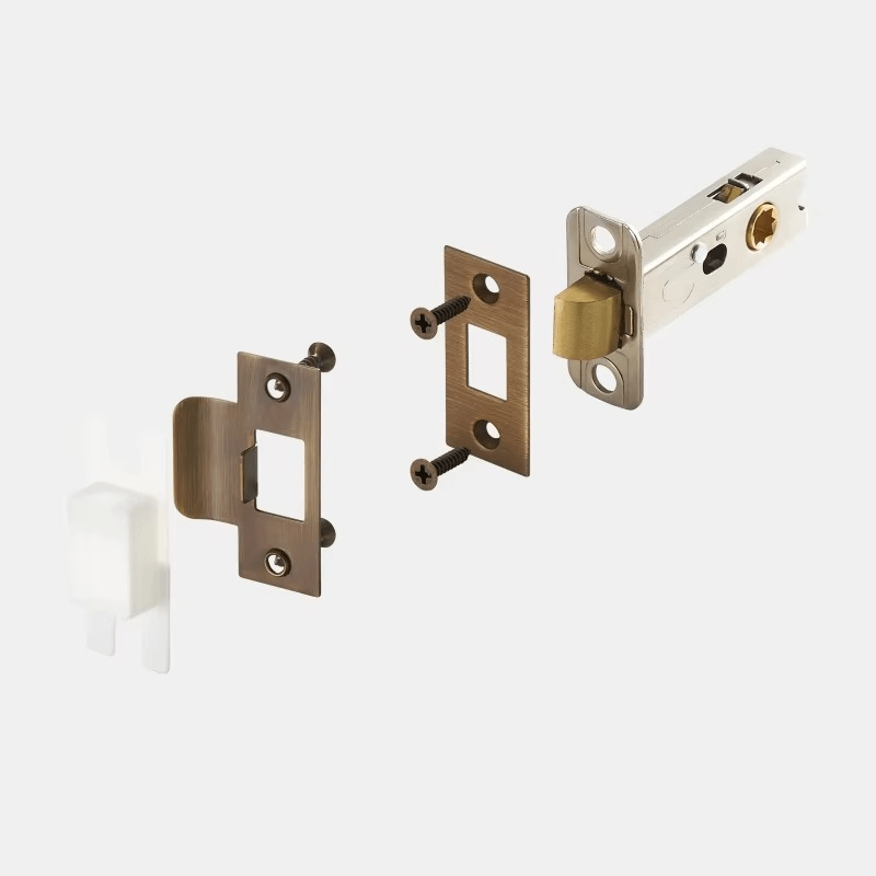 Solid Brass Door Latch – Standard, Privacy & Deadbolt