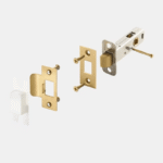 Solid Brass Door Latch – Standard, Privacy & Deadbolt