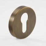 Solid Brass Keyhole Escutcheon