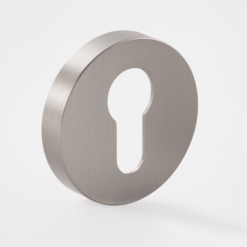 Solid Brass Keyhole Escutcheon