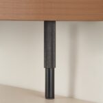 Pieds de meuble moletés en laiton massif STEN