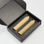 Pieds de meuble moletés en laiton massif STEN