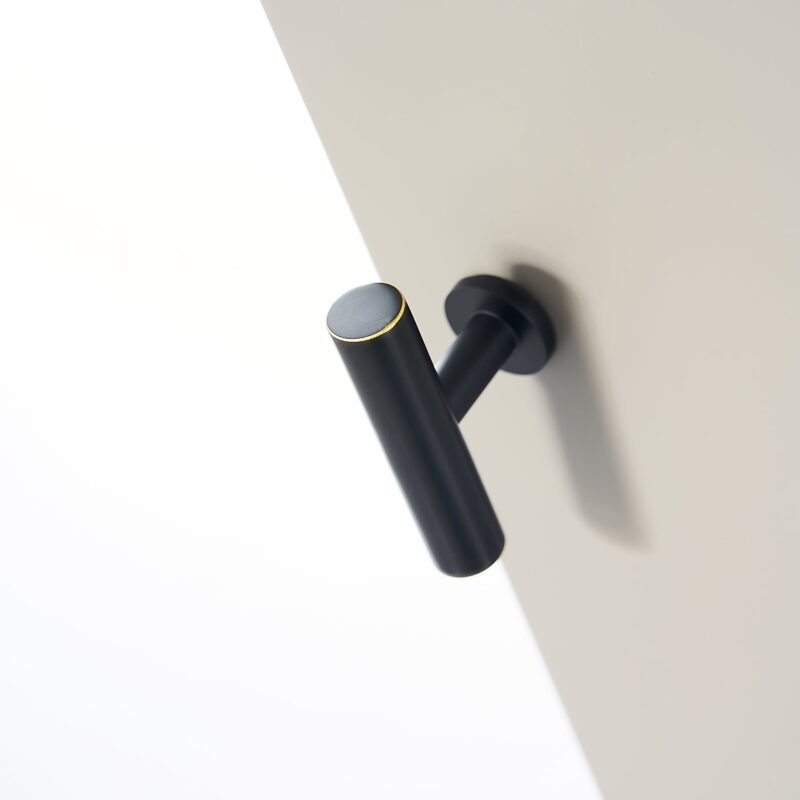 STROKKA Barres en T en laiton massif brossé