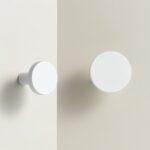 SYRA Massiver Messingknopf mit Rändelung