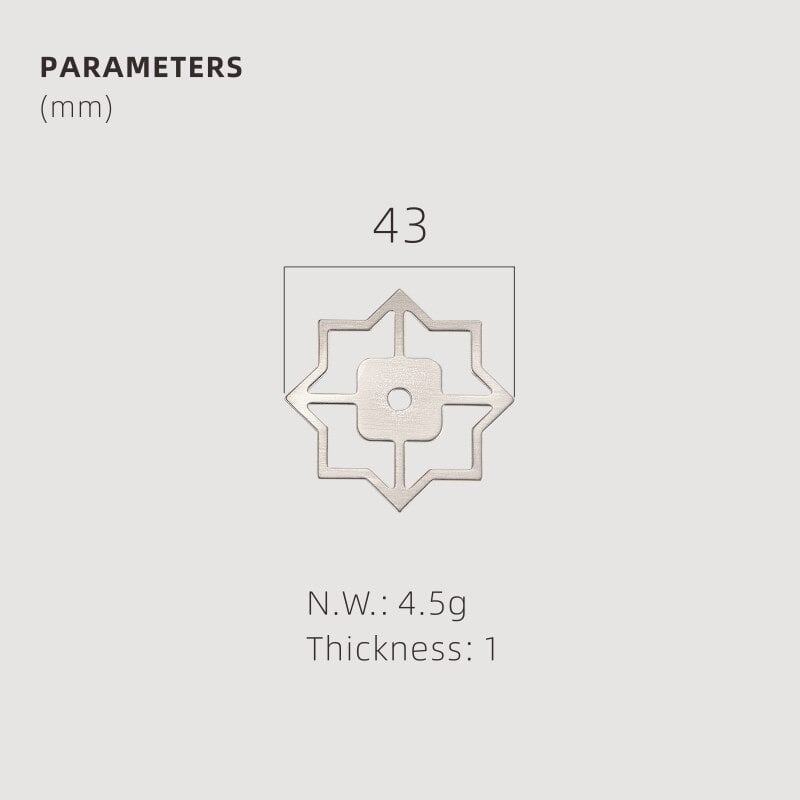 Pomos acrílicos y de concha de latón macizo TESTA