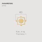 Pomos acrílicos y de concha de latón macizo TESTA