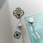 TESTA Massive Messing-Klee-Rückplatte