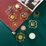 TESTA Star-Rückplatte aus massivem Messing