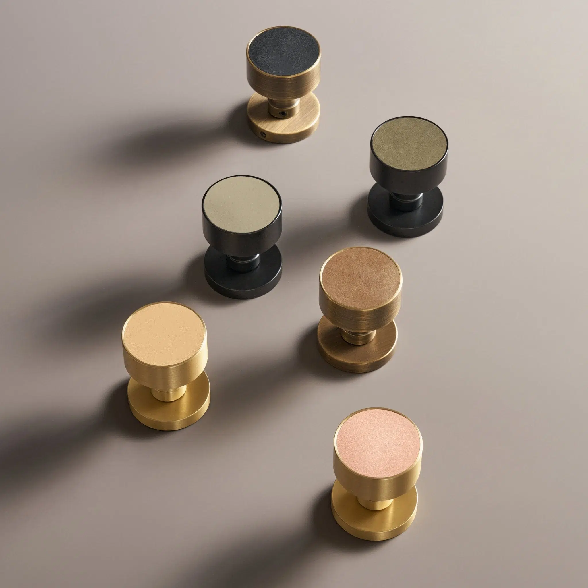 Handcrafted solid brass hardware and lighting. 67 the-art-of-cohesion-how-to-tie-together-hardware-lighting-and-finishes-in-one-space-2784178