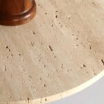 THERA Pendelleuchte aus Stein und Walnuss