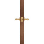 TOLLO Brass Lever Door Handle & Lock Set