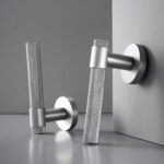 TOLLO Brass Lever Door Handle & Lock Set