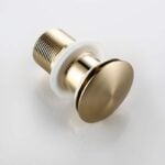 TURBA Click Clack Unslotted Basin Waste