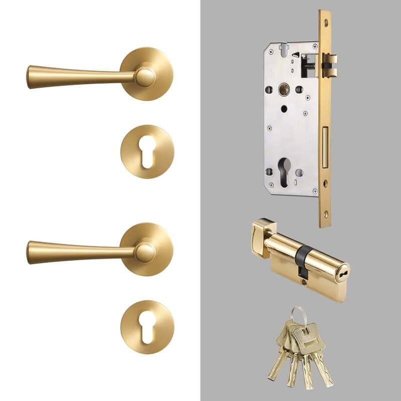 Maniglie per porte e set di serrature UNDA