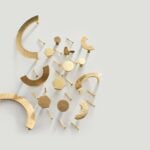 Pomelli in ottone martellato VEDA